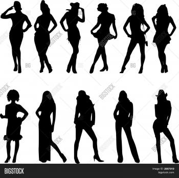 Sexy Woman Figure Vector & Photo | Bigstock