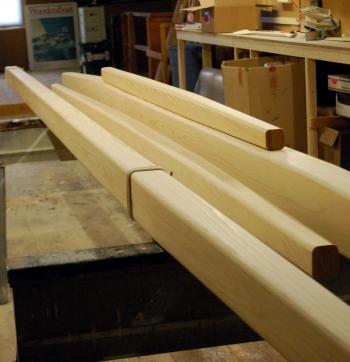 Wooden Masts and Spars | Shaw and Tenney