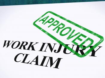 Work Injury Claim Approved Shows Medical Expenses Repaid
