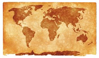 World Grunge Map