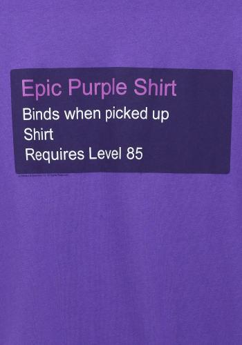 Men's World of Warcraft Epic Purple T-Shirt