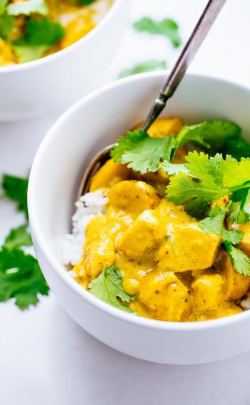 Thai Yellow Chicken Curry with Potatoes Recipe - Pinch of Yum