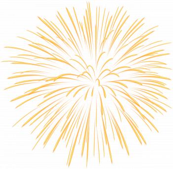 Yellow Firework Transparent PNG Image | Gallery Yopriceville - High ...
