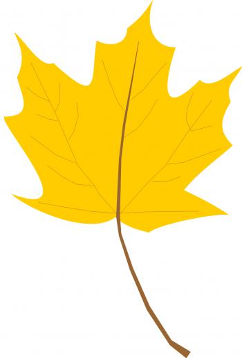 Yellow Leaf Clipart