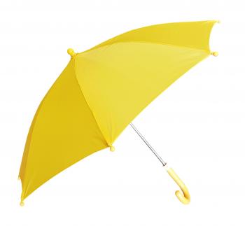 Shelta Classic Childrens Kids Auto Yellow Umbrella -