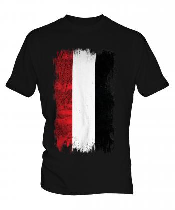 YEMEN GRUNGE FLAG MENS T-SHIRT TEE TOP AL-YAMAN FOOTBALL YEMENI GIFT ...
