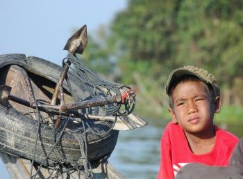 Young fisherman