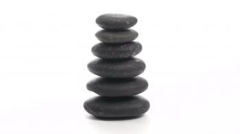 Stack of Zen rocks loop V3 - HD Stock Video Footage - Videoblocks