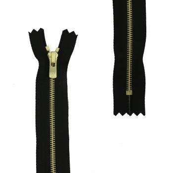 YKK#2 Excella Golden Brass Zipper - Closed Bottom | Zipperstop