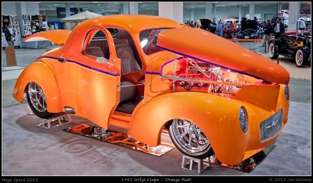 1941 Willys Coupe - 'Orange Rush'