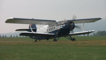 2 Biplanes Flying