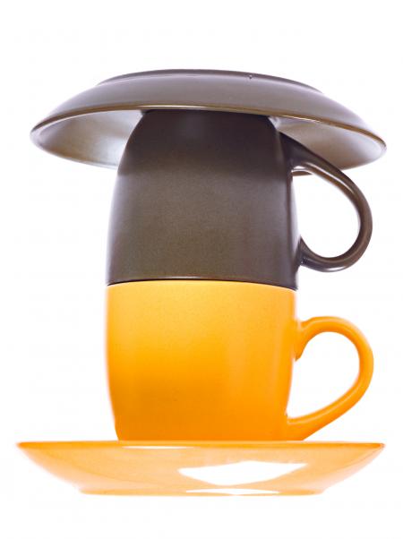 2 Cups on top of each other