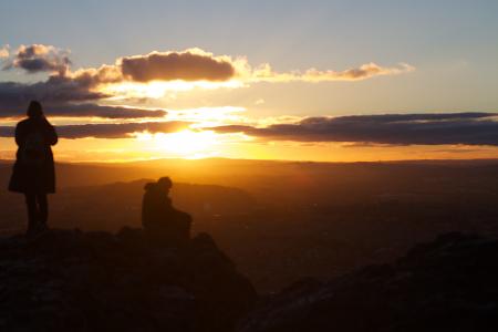 2013/365/308 Sunset from the Seat of a Scottish Volcano