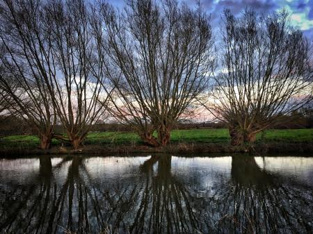 2018/365/105 Reflections on the Soar River