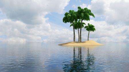 3D Island