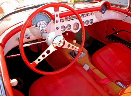 56 Vette Interior