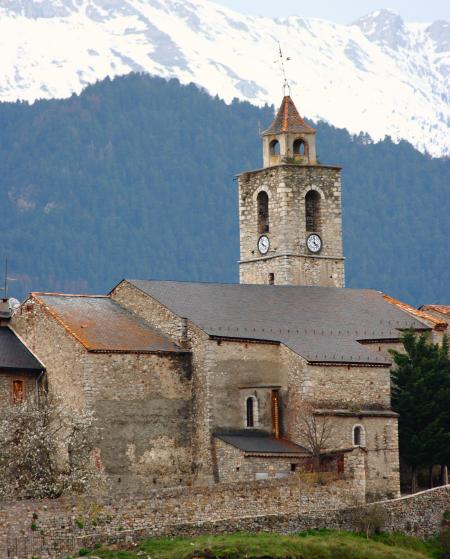 A Historical Monastery In The Mountains