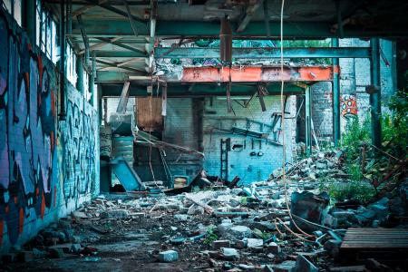 Abandon Concrete Building during Daytime