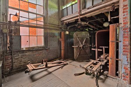 Abandoned Lonaconing Silk Mill - HDR