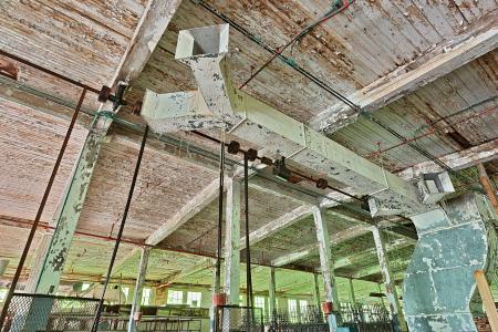 Abandoned Lonaconing Silk Mill - HDR