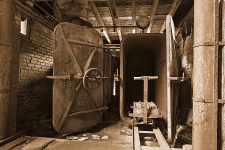 Abandoned Lonaconing Silk Mill - Sepia H