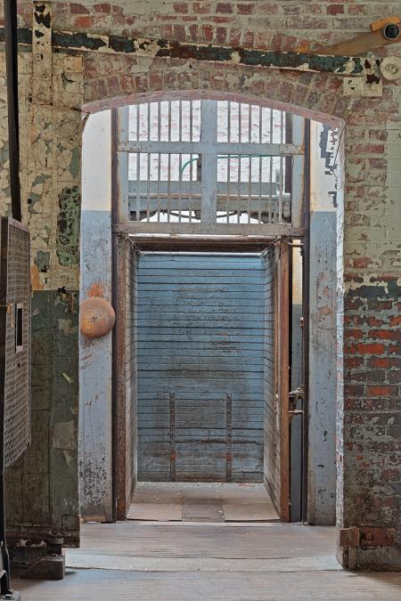 Abandoned Silk Mill Elevator - HDR