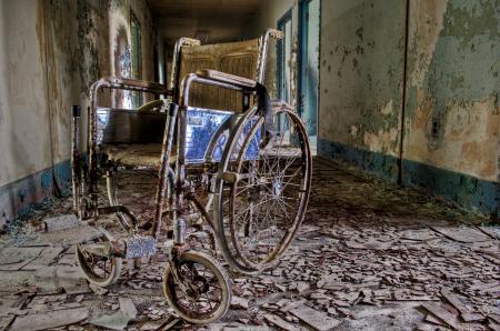 Abandoned Wheelchair