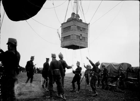 Abhebender Ballon 1914-18