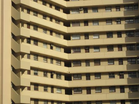 Abstract Apartment Block