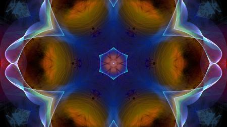 Abstract Fractal Art Wallpaper