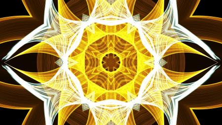 Abstract Fractal Art Wallpaper