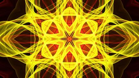 Abstract Fractal Art Wallpaper