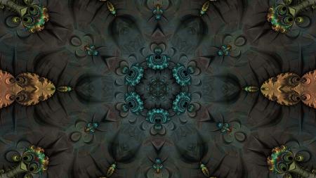 Abstract Fractal Art Wallpaper