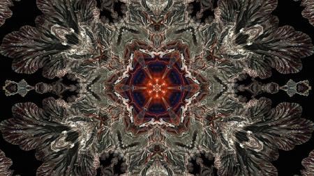 Abstract Fractal Art Wallpaper