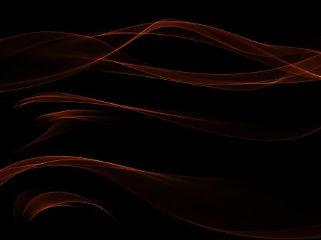 Abstract Light Flames - Orange 2