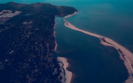 Aerial Photo of Island