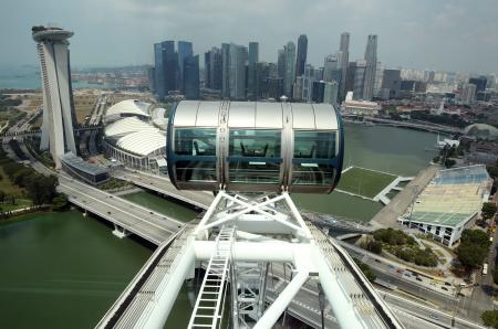 Aerial Photography of Gray Cable Car