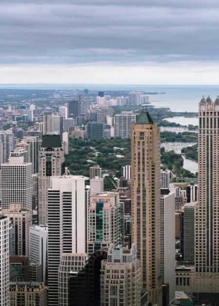 Aerial Photography of High Rise Buildings