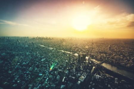 Aerial Photography of High Rise Buildings during Daytime