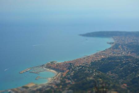 Aerial Photography Of Island Under Blue Sky