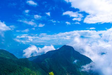 Aerial Photography of Mountain