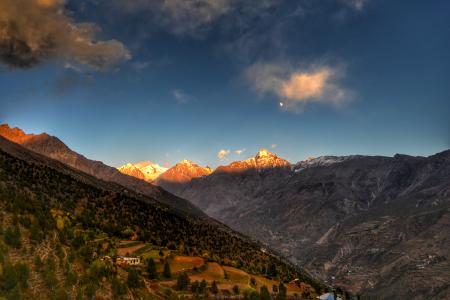 Aerial Photography of Mountains