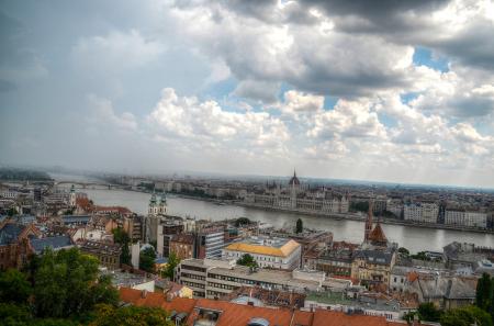 Aerial Photography Of Parliament Building