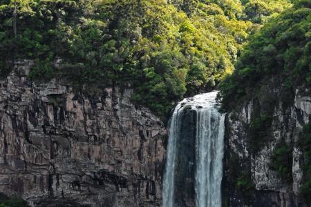 Aerial Photography of Waterfalls