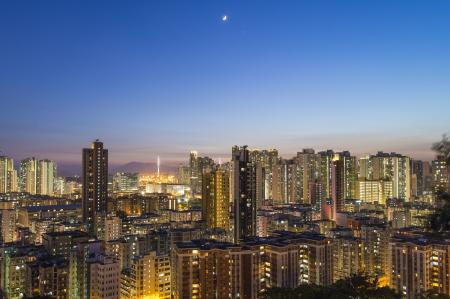 Aerial Photography Off High Rise Building during Nighttime