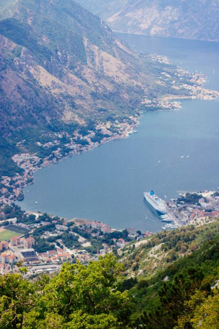 Aerial Shot Of Body Of Water