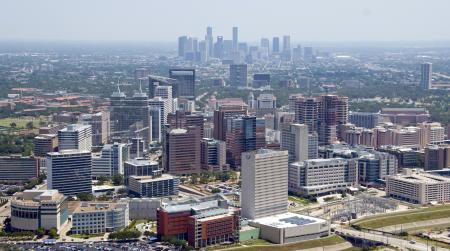 Aerial View Houston