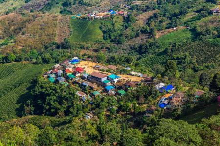 Aerial View of Houses