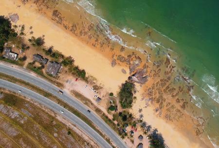 Aerial View Photography of Beach