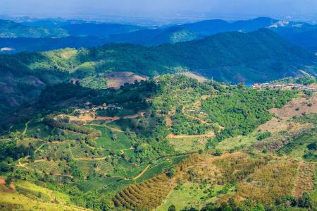 Aerial View Photography of Mountain